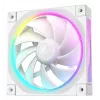 DeepCool FL12 WH 3-in-1 ventoinhas de caixa de 120 mm (3 un.), 2150 rpm, rolamento de fluido dinâmico, PWM de 4 pinos, brancas