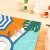 Conjunto de pintura por números Ravensburger CreArt – Pool Time (conjunto de pintura, modelo 25523)
