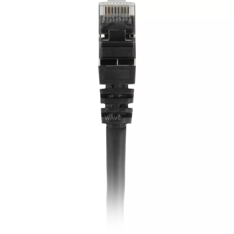 Cabo de rede Sharkoon Patch SFTP RJ-45 Cat.7a 50cm Preto