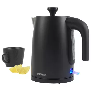 Chaleira Petra 1,7 l 3 kW preto mate