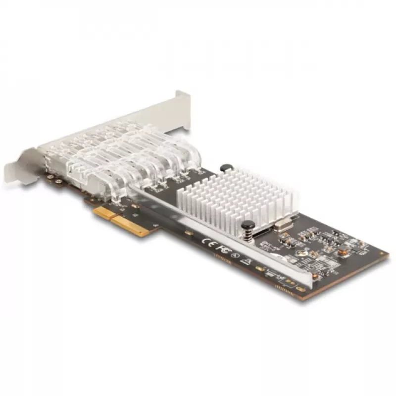 Placa PCI Express x4 Delock para 4 x slot SFP Gigabit LAN i350 (88342)