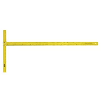 Esquadro em T Stanley STHT1-05894 122 cm metal amarelo