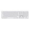 Apple Magic Keyboard com Touch ID e teclado numérico, UK English, branco (MXK73B/A)