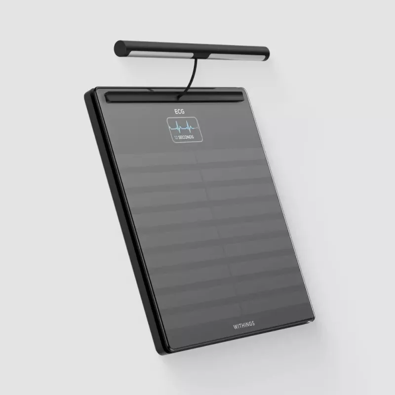 Balança de pessoa eletrónica Withings BODY SCAN Square Preto
