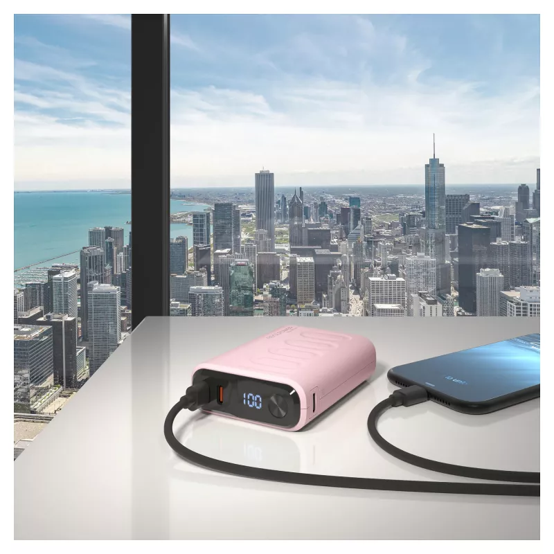 Bateria portátil RealPower PB-10000C PD+ 10000 mAh