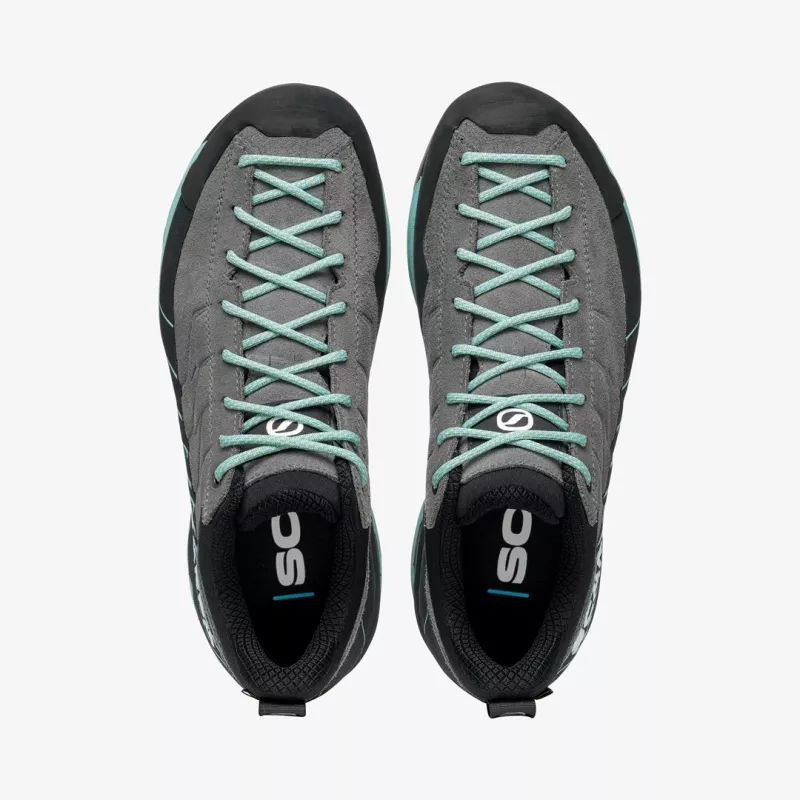 Sapatos Scarpa MESCALITO GTX WOMAN senhora adulto cinzento, cor aqua
