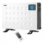 Aquecedor elétrico convector NOVEEN CH8000 — 2000 W, 3 níveis de potência, temporizador, comando, branco