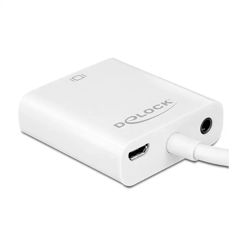 Adaptador gráfico USB DeLOCK 65557 1920 x 1080 píxeis branco