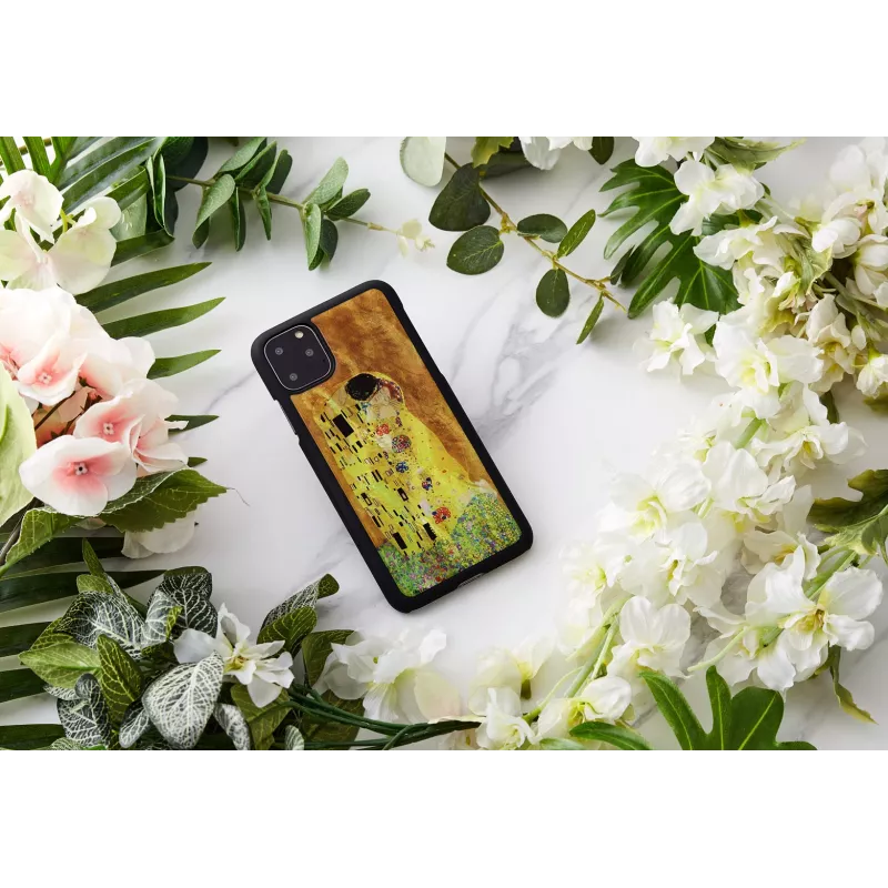 Capa para smartphone iKins para iPhone 11 Pro Max – design beijo preto, capa protetora
