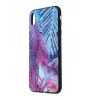 Película de vidro Tellur para iPhone XS Max com design de palmeiras impresso