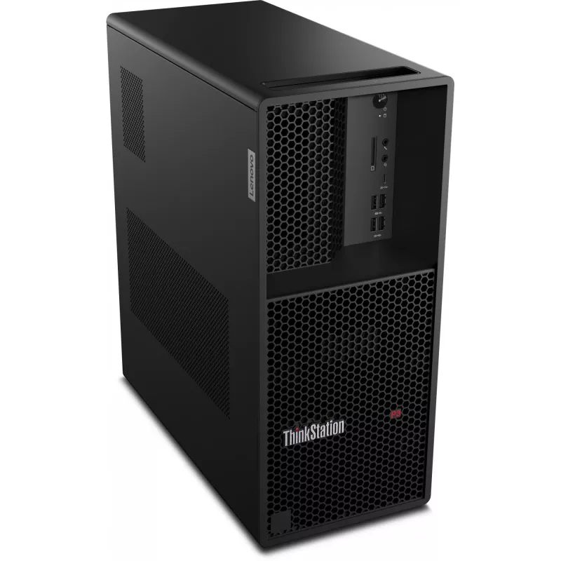 Lenovo ThinkStation P3 Tower Gen 2 Intel Core Ultra 9 285K 64 GB 1 TB SSD Windows 11 Pro Workstation preto