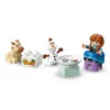 Conjunto de construção LEGO DUPLO 10455 festa no palácio de gelo da Anna e da Elsa da Disney