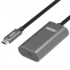 Cabo USB UNITEK U305A 5m USB 3.2 Gen 1 USB C cinzento