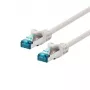 Cabo de rede LOGON FTP Cat5e, 7 m, RJ-45 para RJ-45, 1000 Mbit/s, marfim