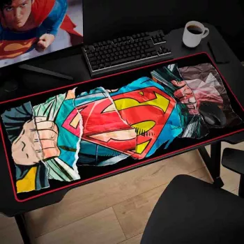 Tapete de rato gaming Subsonic XXL Supermans Chest