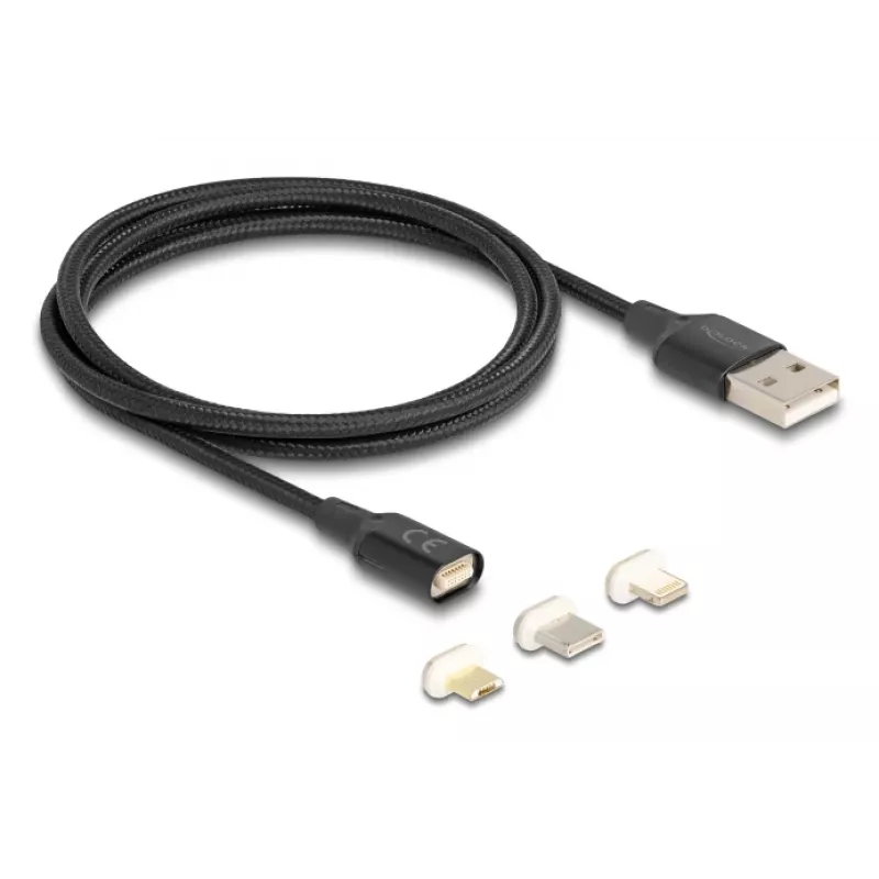 Cabo USB DeLOCK 88165 1 m USB A preto