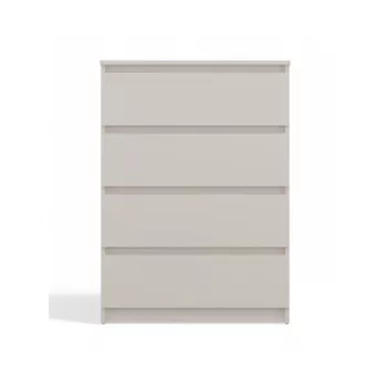 Cómoda Top e Shop MALWA M4, 4 gavetas, caxemira, 700×970×400 mm, laminado