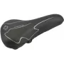 Sela de bicicleta FISCHER Trekking 85652 com suspensão de elastómero, preto/branco