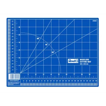 Revell 39056 Tapete de corte pequeno para trabalhos precisos de aerografia e modelismo