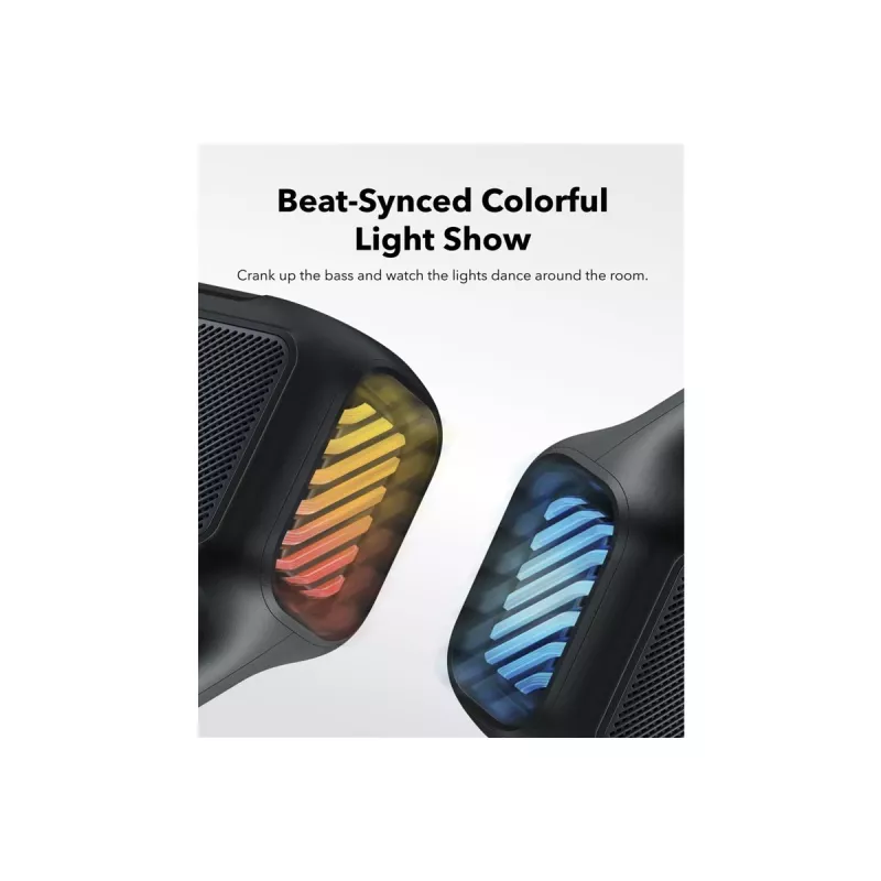 Sistema de altifalantes portátil 2.1 Soundcore Boom 2 80 W