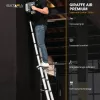 Escada telescópica Batavia B.V. Giraffe AIR 3,81 m, escada extensível compacta em alumínio