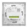 Interruptor inteligente ZigBee de dois canais para parede Sonoff MINI-ZB2GS-E para dois circuitos, compatível com montagem embutida/calha DIN