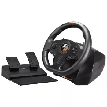 Comando de jogos Subsonic SA5595-PC preto USB volante + pedais
