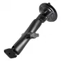 Suporte de esfera dupla com ventosa RAM Mounts Twist-Lock, alumínio, preto