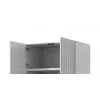 Roupeiro cama meble PAFOS 2D BASE 90×55,5×45 cm branco mate, 2 portas