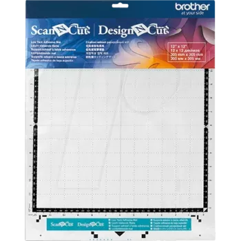 Tapete adesivo Brother CAMATLOW12 12 x 12 polegadas para máquinas de corte