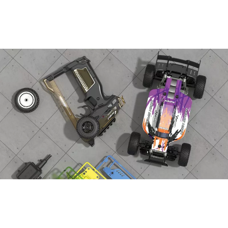 Buggy Amewi CoolRC DIY Race Buggy 2WD 1:18 motor elétrico 8+