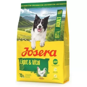 Alimento seco para cães JOSERA Adult Light & Vital 3 kg — alimento completo hipocalórico para cães adultos, frango, 29 % proteína