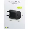 Carregador para dispositivos móveis Goobay 65403 universal preto carregamento rápido AC
