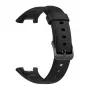 Pulseira de silicone FIXED para Xiaomi Mi Smart Band 7 Pro – Preto, ajustável, resistente à água
