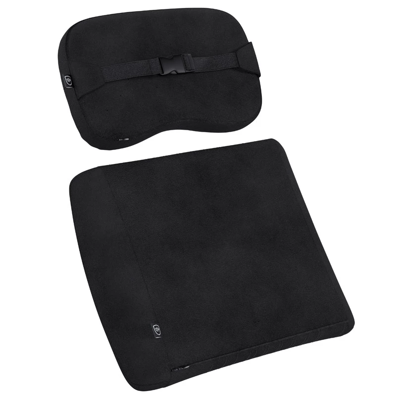 Conjunto de almofadas de espuma com memória noblechairs Shure Edition GAGC-343 — almofadas lombar e cervical