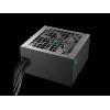 Fonte de alimentação ATX DeepCool PF600X 600W 80 PLUS Bronze, 600 W, ventoinha de 12 cm, ATX 2.52, 24 pinos, 2×(6+2) PCIe, 8×SATA