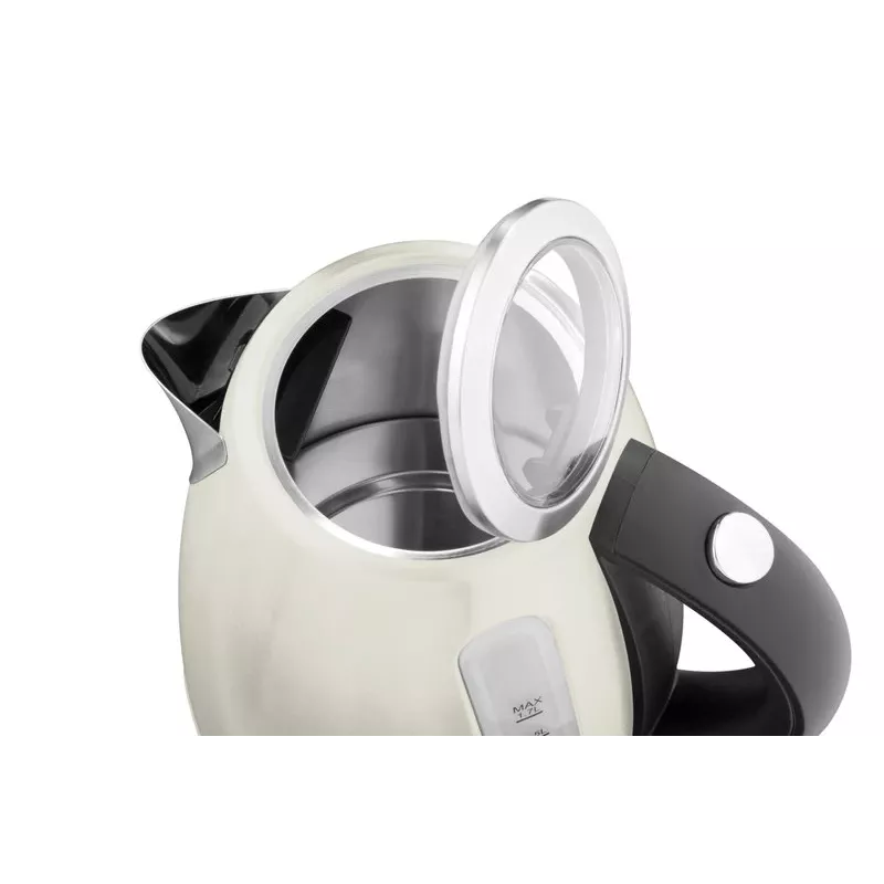ETA | Chaleira | ELA ETA859890070 | Standard | 2100 W | 1,7 L | aço inoxidável | base rotativa 360° | creme