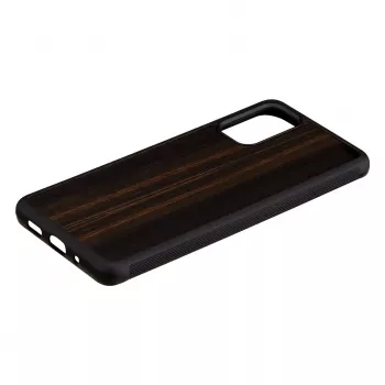 Capa de proteção para Samsung Galaxy S20+ — Man and Wood — Ebony preto