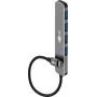 Goobay 79157 - Hub USB-C 3.2 4 portas 5 Gbit/s 4x USB-A 3.2 - Digital/Dados (79157)