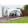 Pavilhão Event Shelter, 3,65 x 3,65 m (cinzento-claro/cinzento)