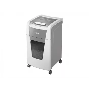 Leitz IQ Autofeed Office 300 destruidora de documentos automática P4, corte cruzado, 22 cm, 4 x 30 mm, 60 L, 500 folhas, 55 dB