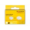 Módulo Keystone porta de carregamento USB Type-C DeLOCK 87792