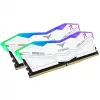 DIMM 64 GB DDR5-6000 (2x 32 GB) Dual-Kit, memória branco, FF4D564G6000HC38ADC01, Delta RGB, INTEL XMP