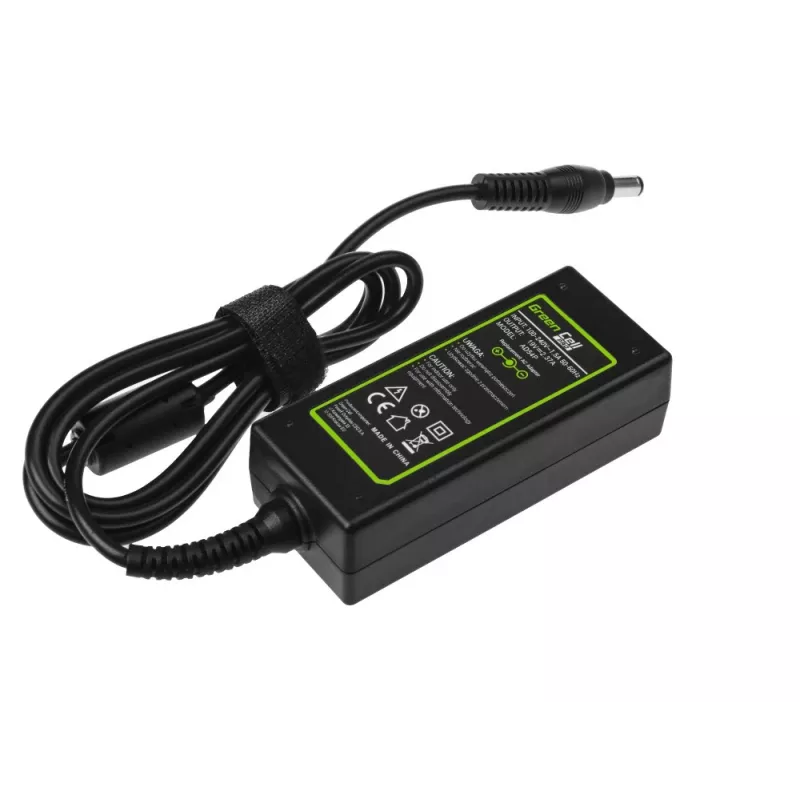 Fonte de alimentação Green Cell AD54P/Toshiba Satellite 19V 2.37A 45 W preto