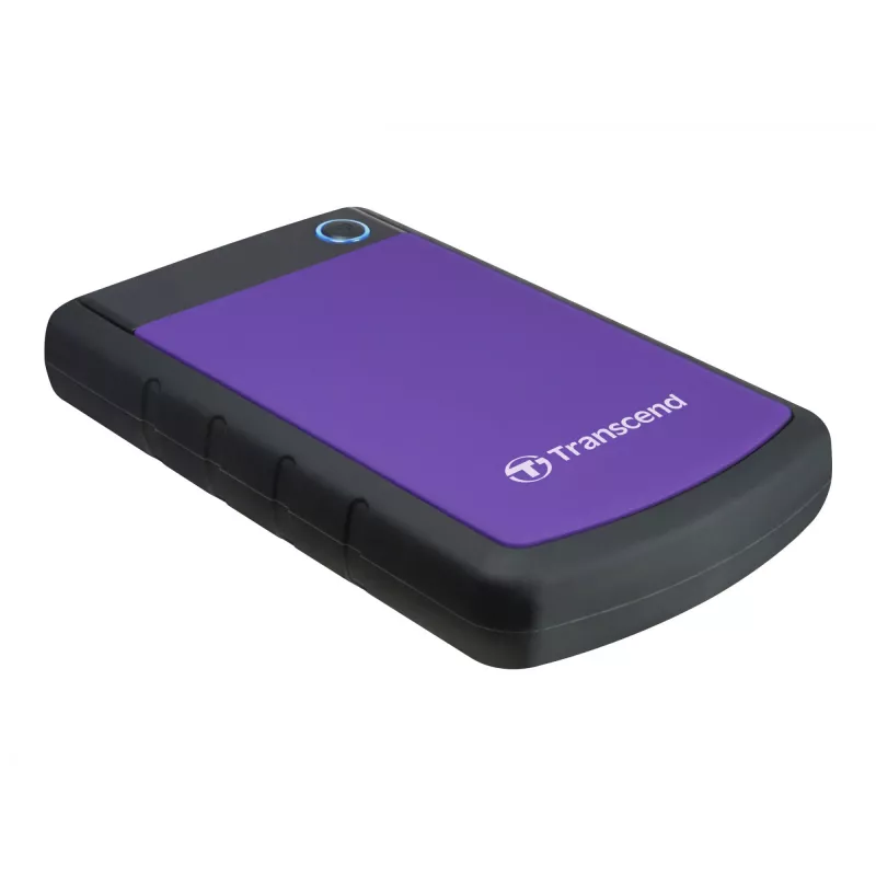 Transcend StoreJet 25H3P - disco rígido - 1TB - externo - 6,4 cm (2.5) - SuperSpeed USB - 5400 rpm - memória intermédia: 8MB - brilliant purple (TS1TSJ25H3P)