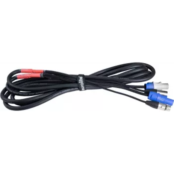 Cabo DMX EUROLITE 30227784 P-Con para XLR 3 pinos, 5 m