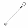 DICOTA D32068 cadeado de cabo universal mini para portátil, 0,3 m, 3 cabeças intermutáveis, prateado