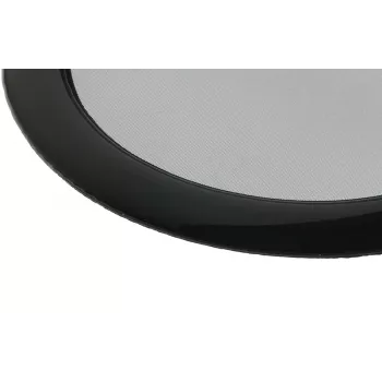 Filtro de pó DEMCiflex DF0015 para caixa de computador, redondo 109 mm (preto)
