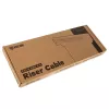 Cabo riser Kolink PCI Express 5.0 x16 para x16, 90 graus, preto – 30 cm