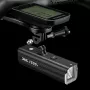 Rockbros RHL1500 luz dianteira para bicicleta, 1500 lm, 5000 mAh, IPX6, preto